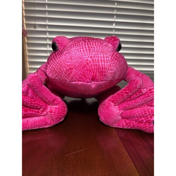 Animal Alley Pink Frog Plush 20” Stuffed Animal Toys“R”Us Exclusive 2000 - Picture 6 of 11
